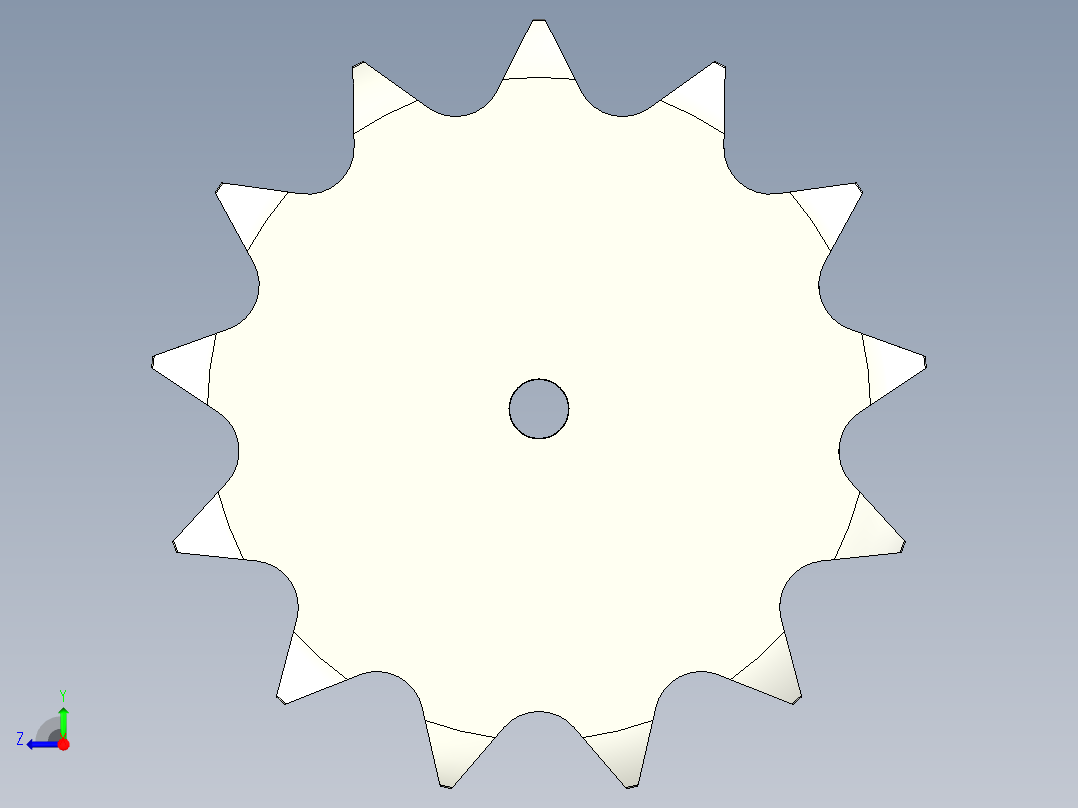 链轮-Sprocket_13-15-20--__3_.stp右视图