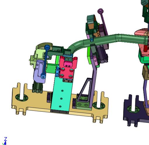 汽车装饰尾管焊接工装