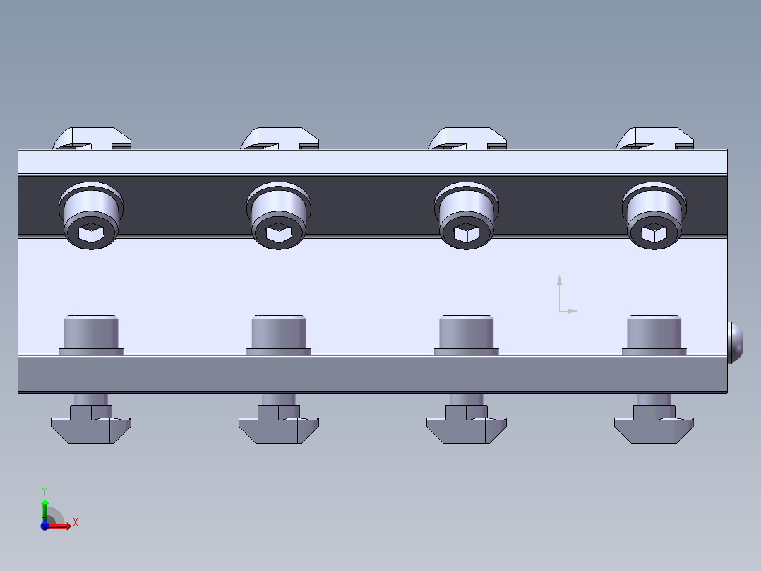 铝型材及其附件3.31.80.45.180.M5.ST前视图