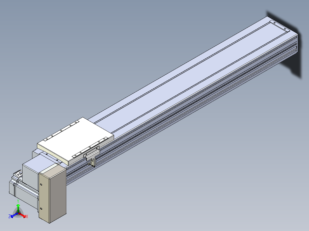 同步带全封闭直线模组TPA-HCB-120D-90-L650-RP-Y-P40-N3