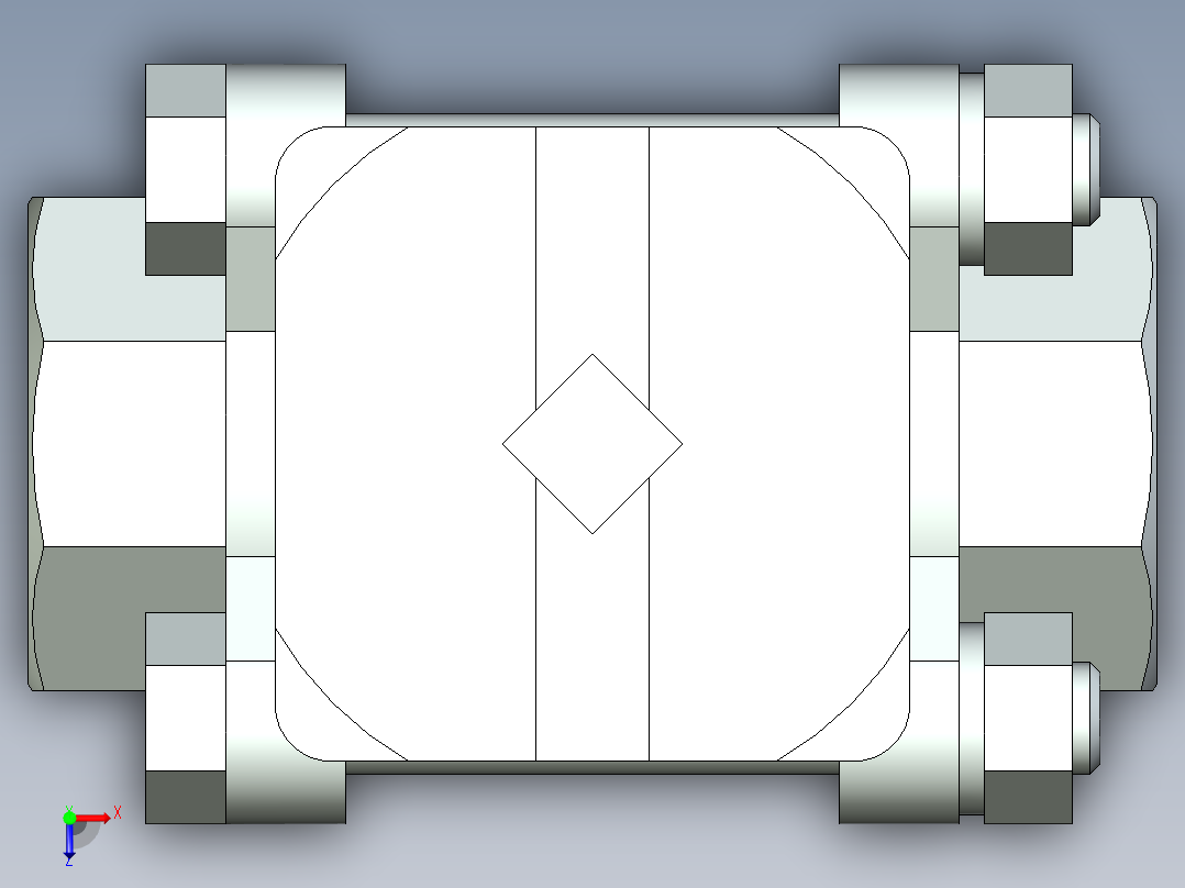 阀门模型-2654_20Quarter_turn_ball_valve俯视图