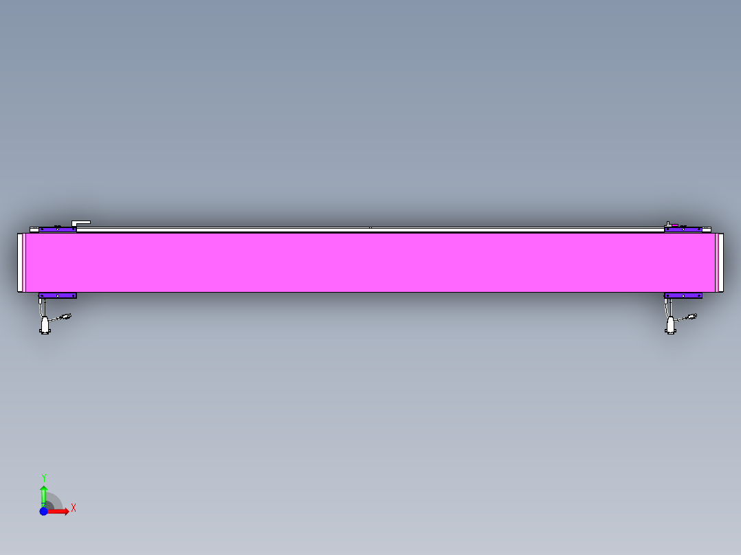 威洛博VL系列3d模型模组2VL17E1Y-S1650前视图
