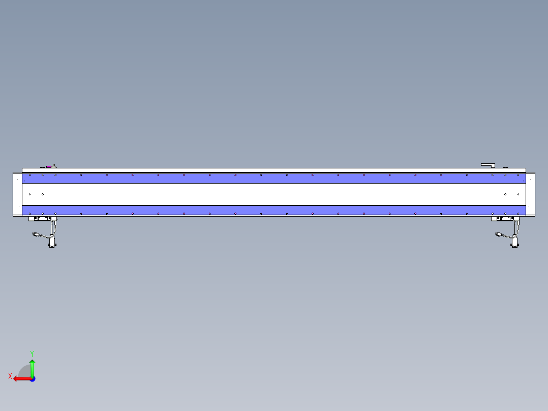 威洛博VL系列3d模型模组2VL17E1Y-S1650后视图