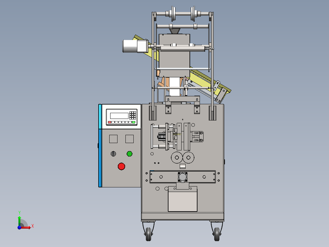 螺丝非标包装机前视图