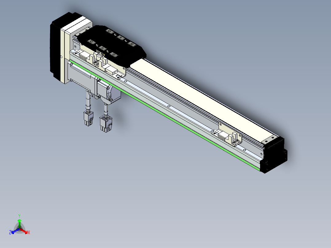 威洛博模组VGTH5-Lx-C-S300-BM-ZP10-C3正等轴测图