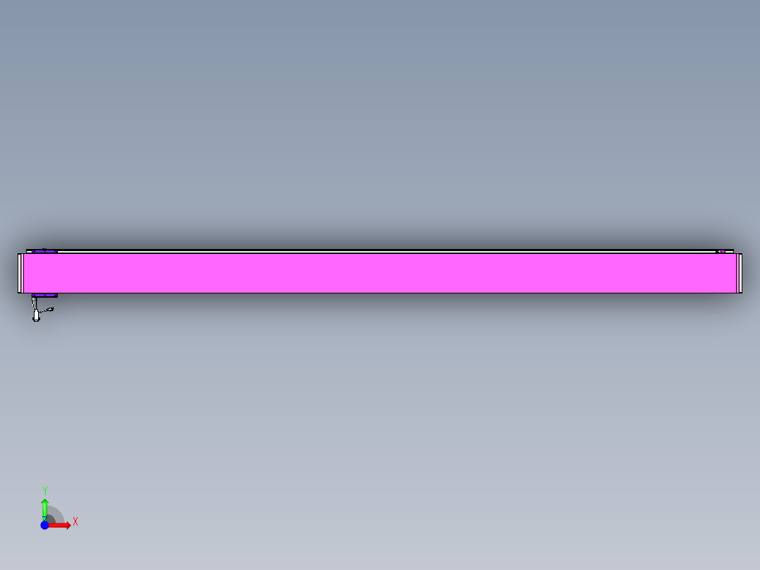 威洛博VL系列直线电机模组-VL17E1-S2900前视图