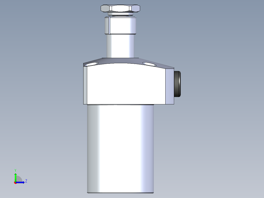 KOSMEKLT0360-CR-Y45多系列多零件图纸模型多系列多零件图纸模型左视图