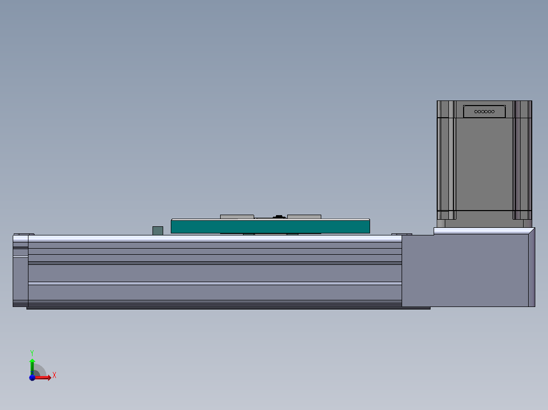 MTB同步带半封闭MTB6-BW-57前视图