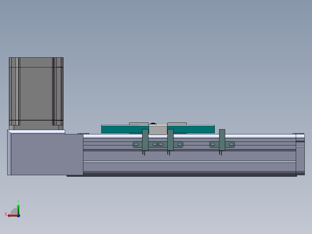 MTB同步带半封闭MTB6-BW-57后视图