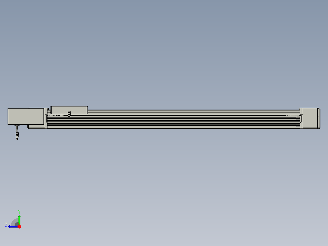 威洛博直线电机模组EB16-L208-S1200-BL-ZP75-MS3-5K右视图
