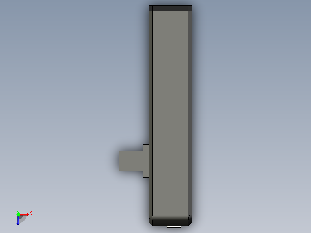 基恩士CV-E300_kc图纸模型俯视图