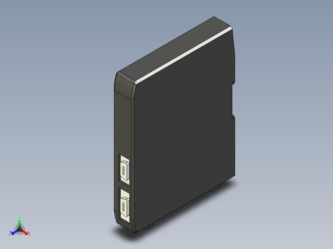 基恩士CV-E300_kc图纸模型正等轴测图