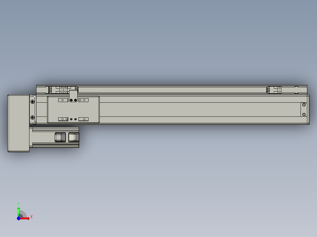 VF丝杆传动-一般环境VT5-S360-BL前视图