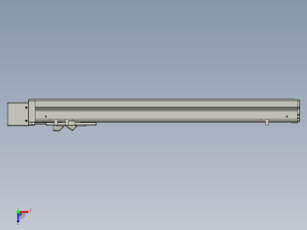 VF丝杆传动-一般环境VT5-S360-BL俯视图