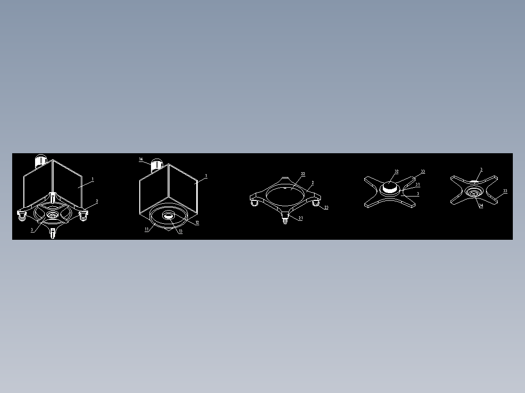 一种具有移动托架的机械液压装置