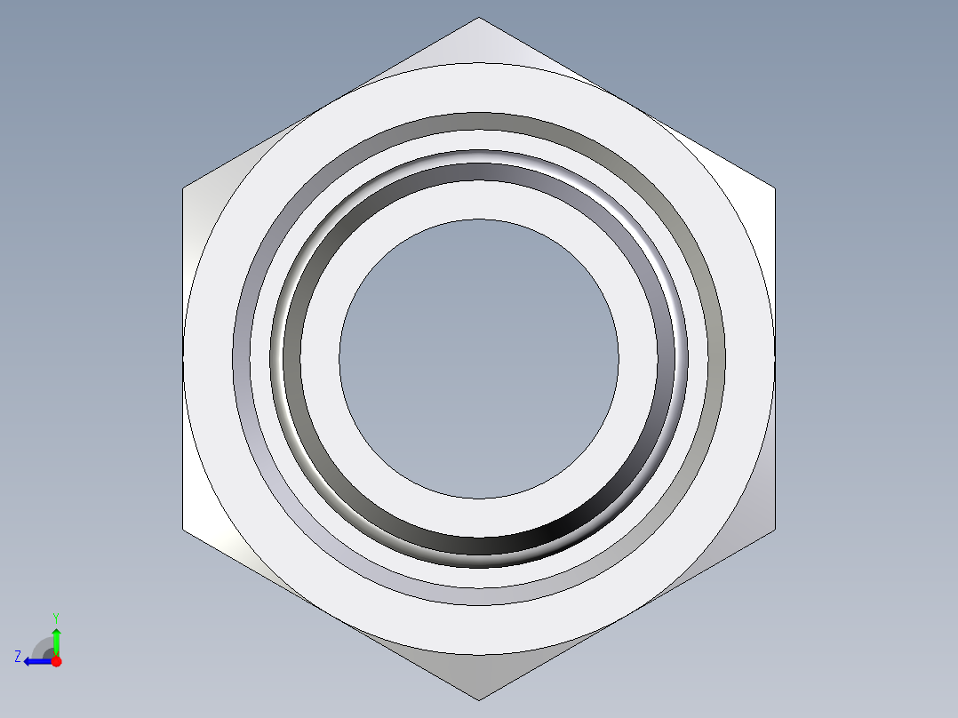 卡套式工业通用硬管接头EO_Swivel_connector_EGE22LMEDCF右视图