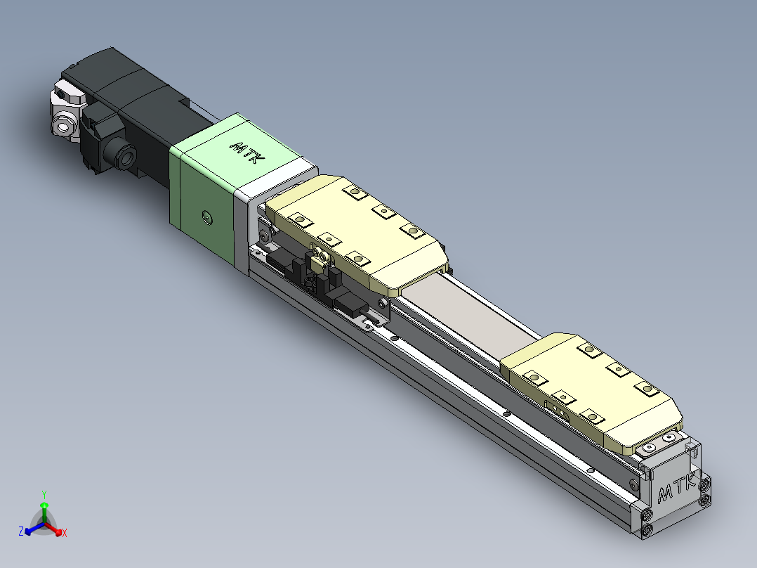 GTH内嵌丝杆全封闭GTH5S-100W
