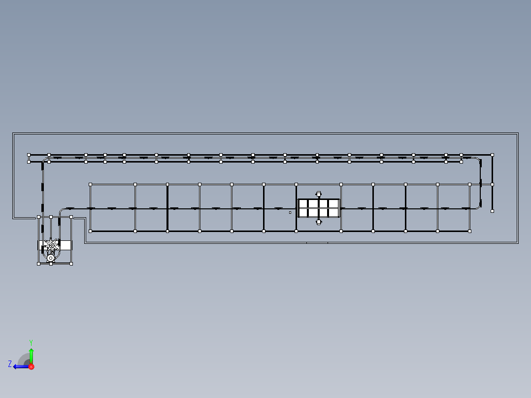 自动喷涂生产线680773右视图