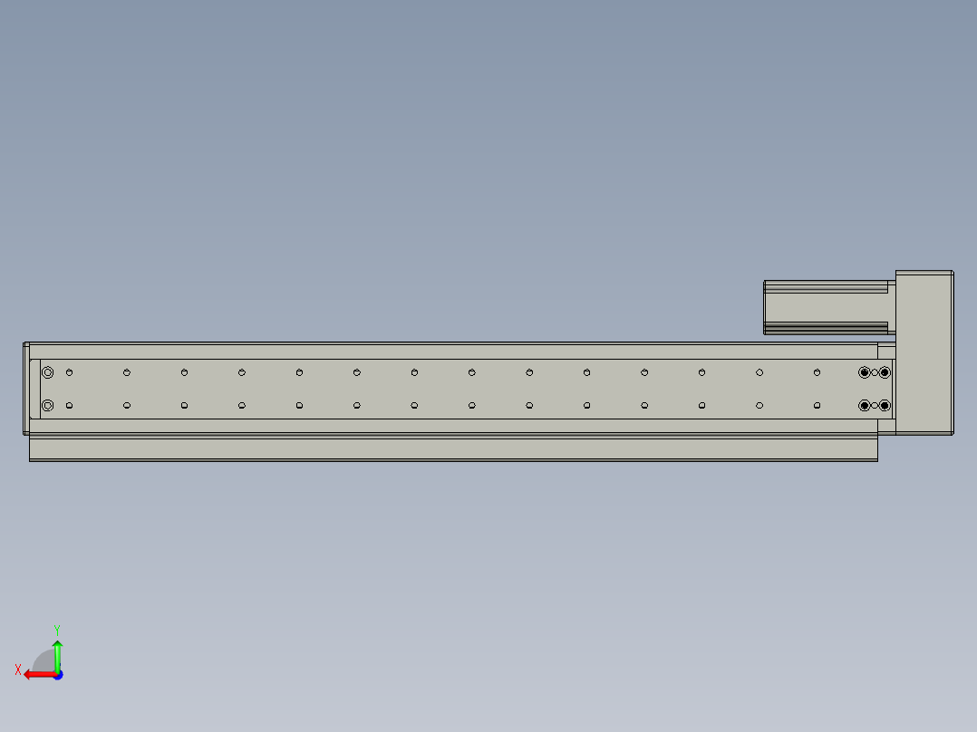 VF丝杆传动-一般环境VT6-L10-C-S440-BR-P10-D4后视图