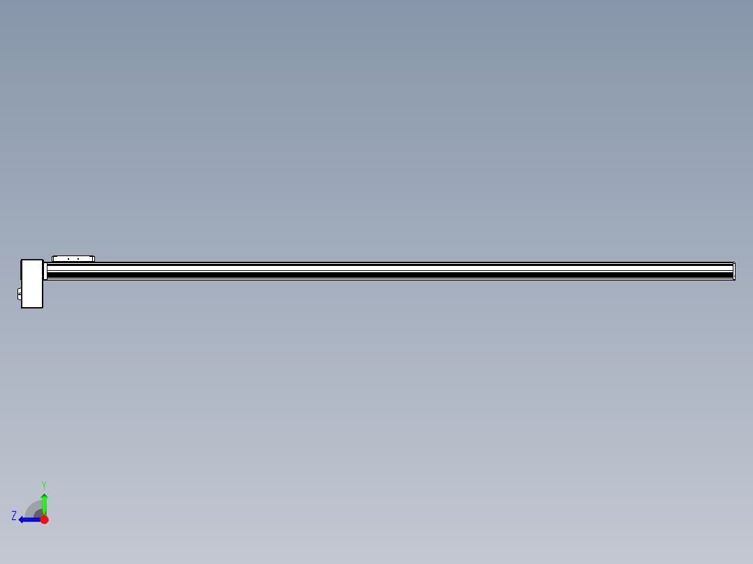 同步带全封闭直线模组TPA-HCB-105D-90-L1900-RP-C-P20-N3右视图