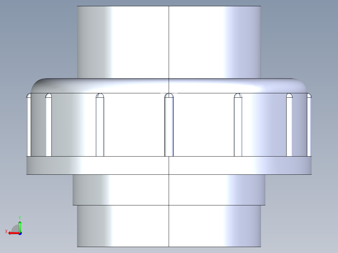 CPVC管件29-Sch80_Union T375_SxS_9857-375-015_1.5in后视图