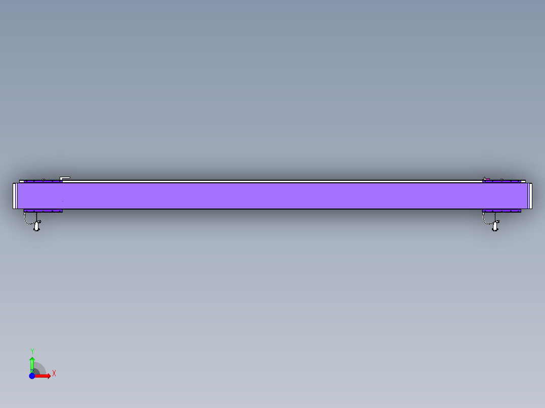威洛博VL系列直线电机模组-2VL14S3-S2250前视图