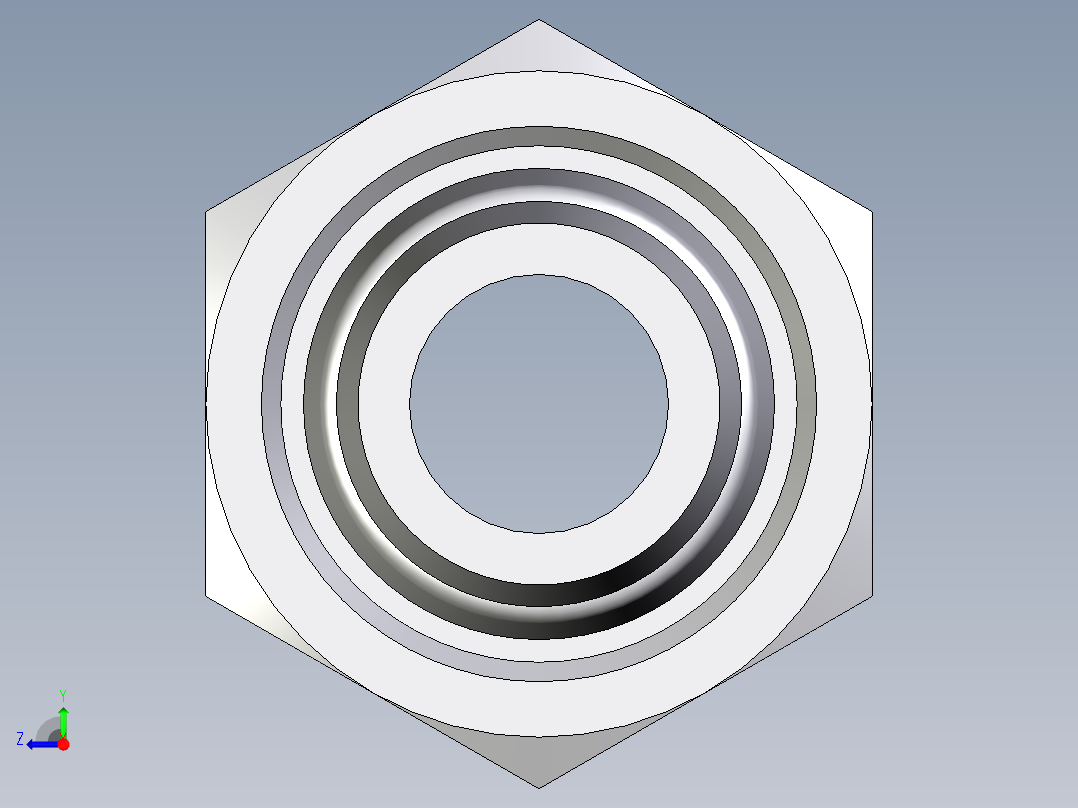卡套式工业通用硬管接头EO_Swivel_connector_EGE20SMEDCF右视图