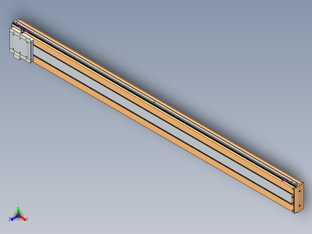 威洛博LC系列3d模型模组LC17E1Y-S1950正等轴测图