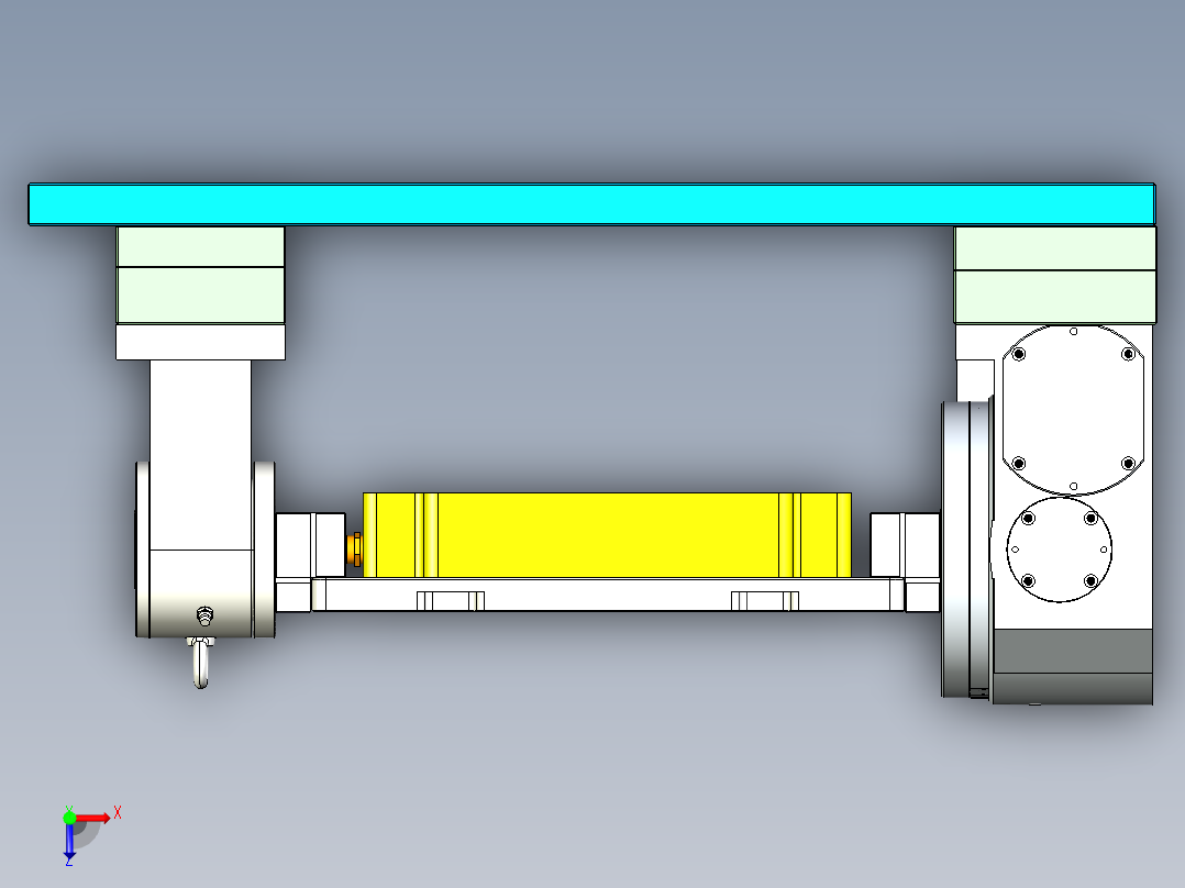 FANUCSIZHOU-0912俯视图