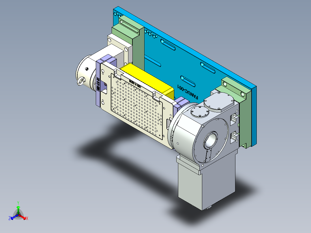 FANUCSIZHOU-0912正等轴测图