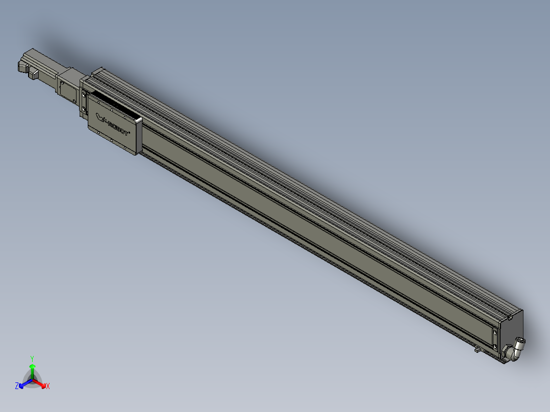 威洛博VC8-S850-BC-P10正等轴测图