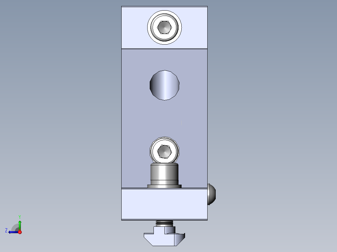 铝型材及其附件3.31.100.50.50.M5.ST前视图