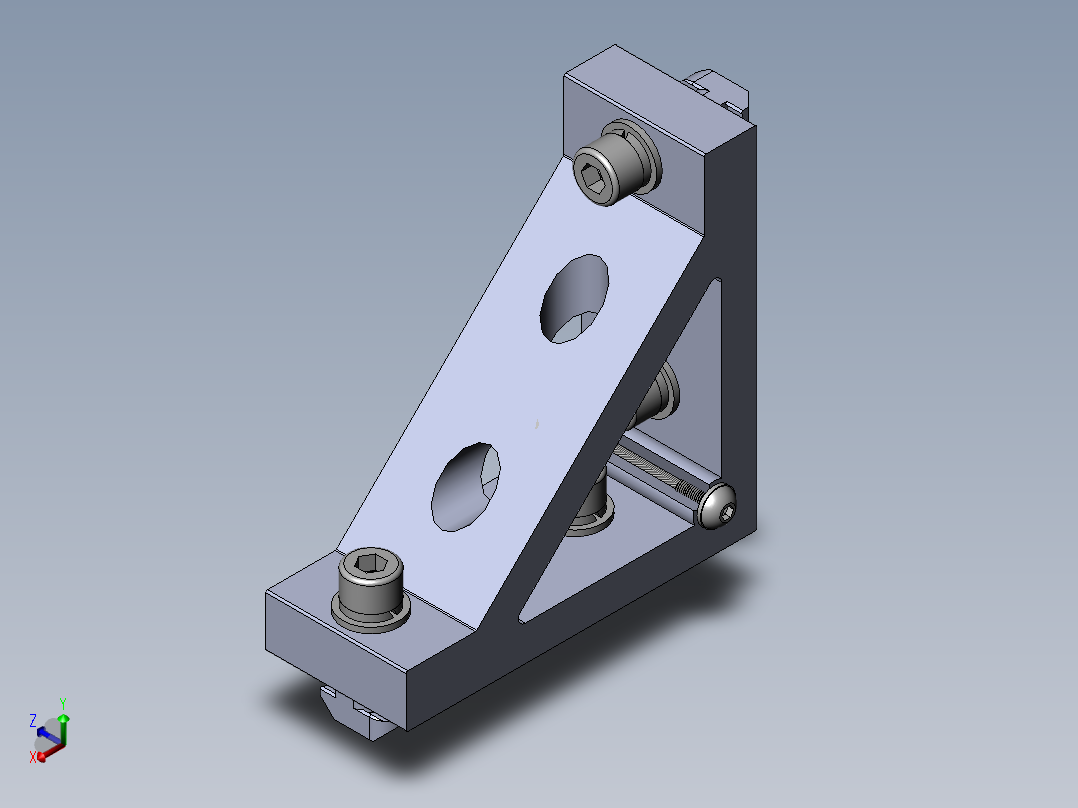 铝型材及其附件3.31.100.50.50.M5.ST正等轴测图