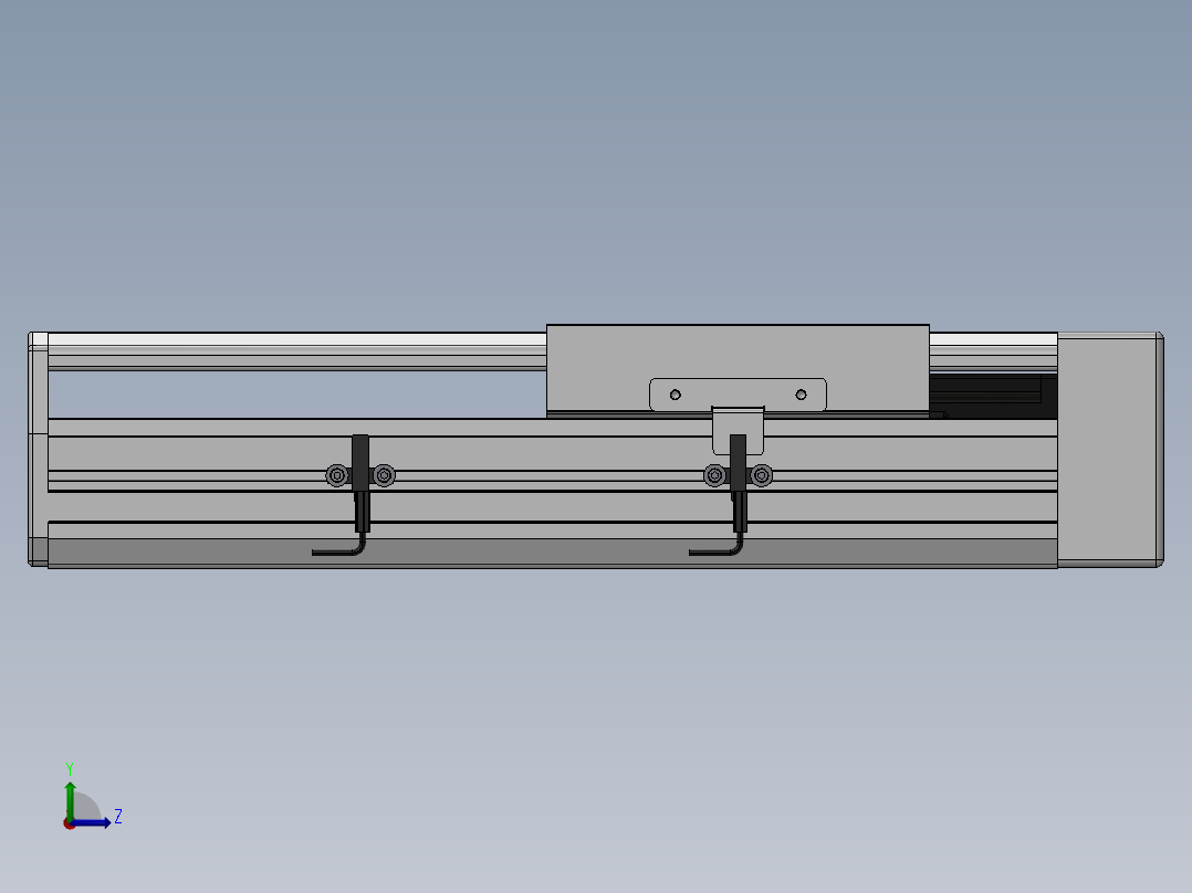 精密模组MY170-T10-150L-BL-P40B-C4-C左视图