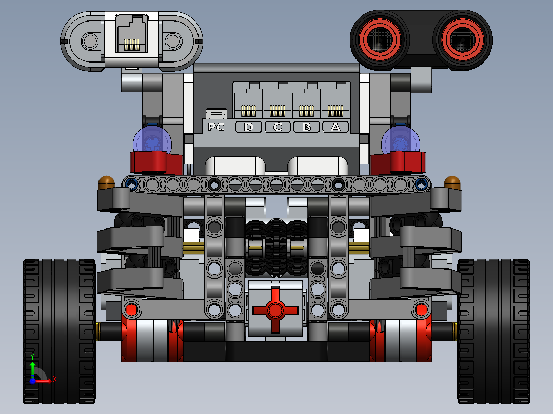 乐高Mindstorms+EV3-机器人切开术前视图