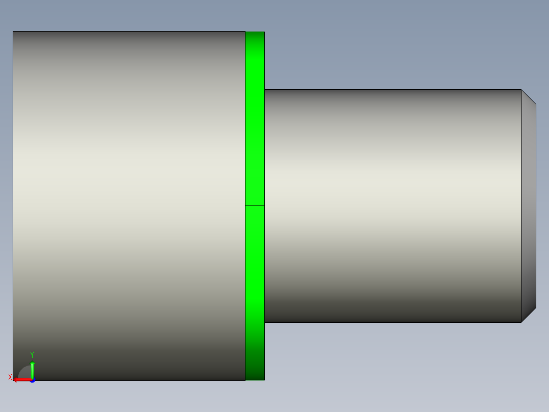 德克斯TUNKERS气缸数模KS_100_2_SD_A01_3D_xSET19后视图