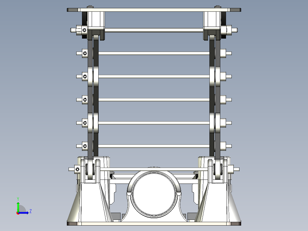 液压升降台模型359829==25左视图