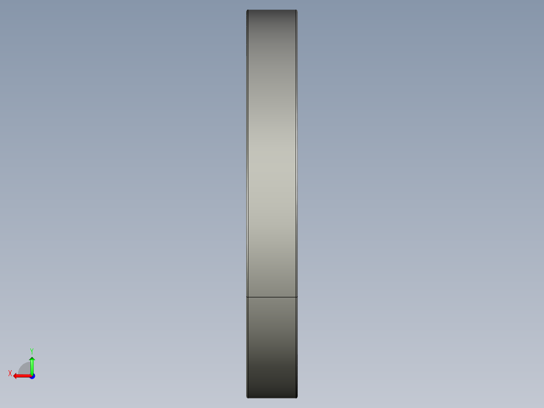 深沟球轴承16008后视图