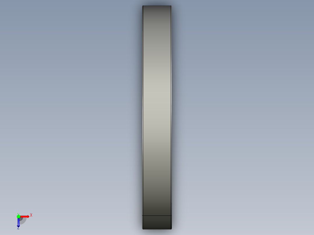 深沟球轴承16008俯视图