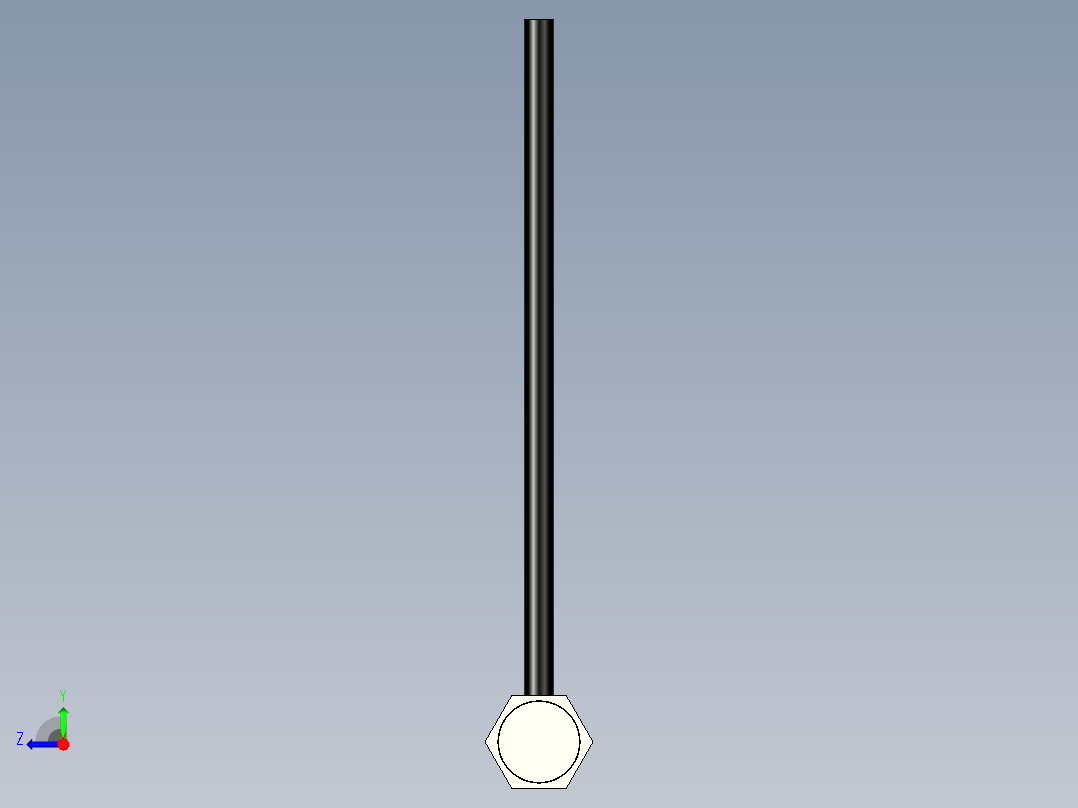直角光纤_对射型FT-Y21右视图