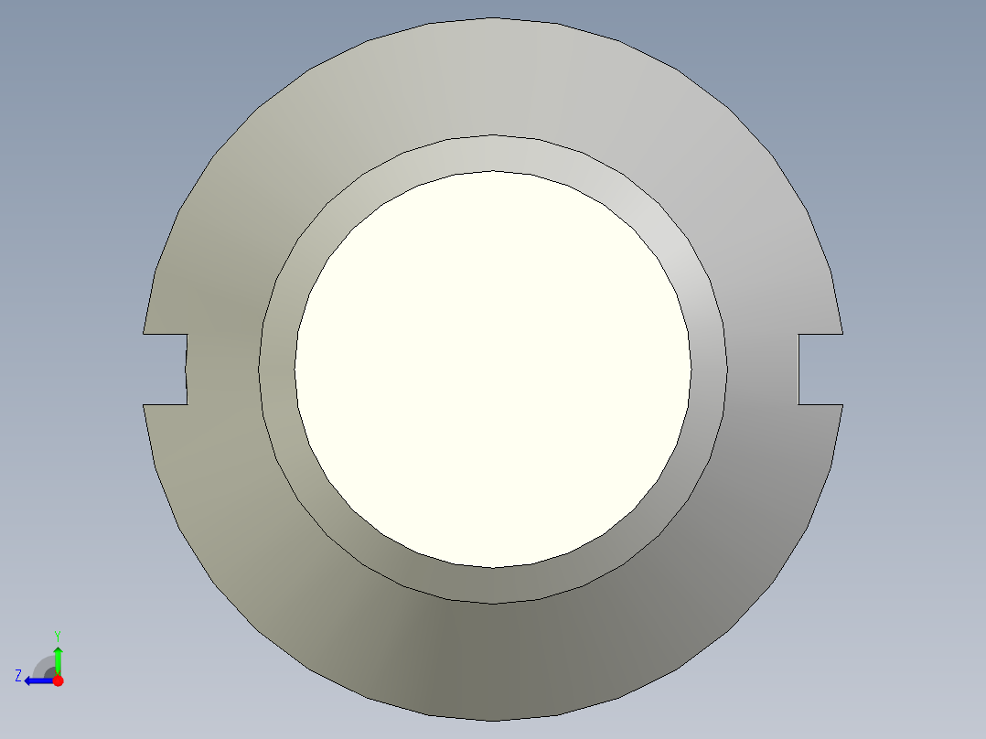 沉头螺钉-Screw_-M20-L240_200-30-3x3-40_-Countersunk_head.stp右视图