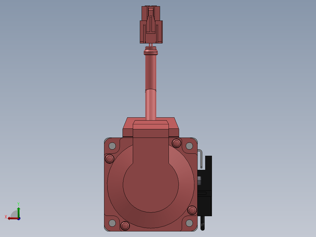 精密模组MY50-T10-450L-BC-P20B-C4-C后视图