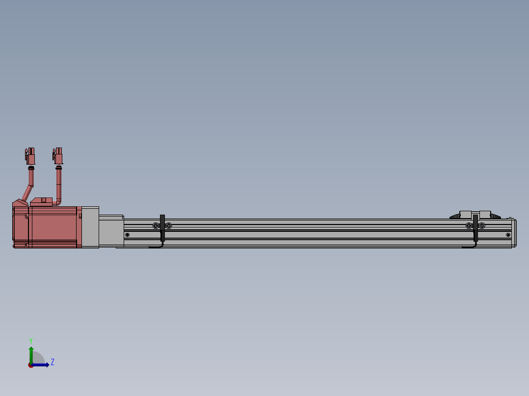 精密模组MY50-T10-450L-BC-P20B-C4-C左视图