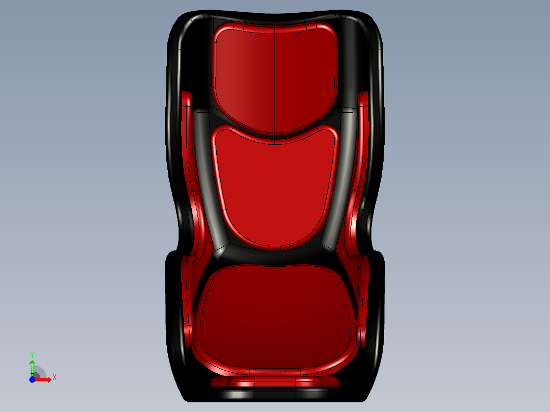 汽车座椅 (33)前视图