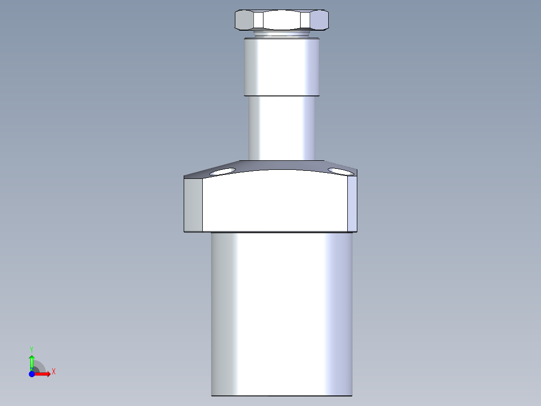 KOSMEKLHA0750-SL-Q20多系列多零件图纸模型前视图