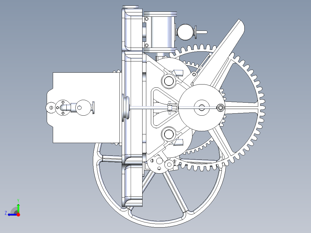 甘蔗磨坊右视图
