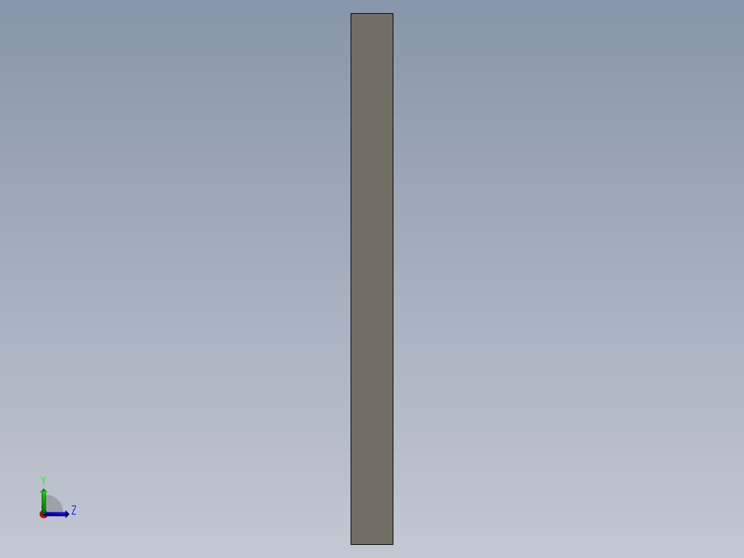 电容器 二极管 电阻器-20mm x 80mm Proto PCB左视图