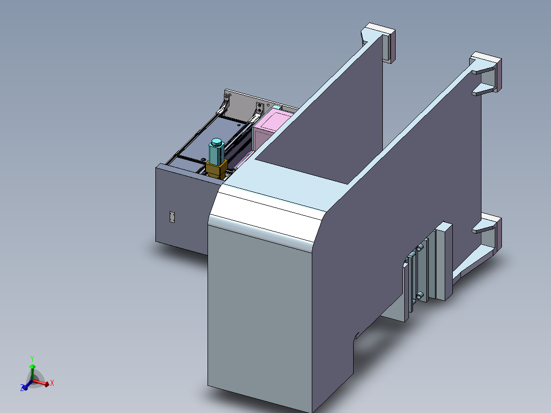 自动冲压上下料机 非标自动化设备<span style='color: red'>3D</span>图纸<span style='color: red'>3D</span>模型