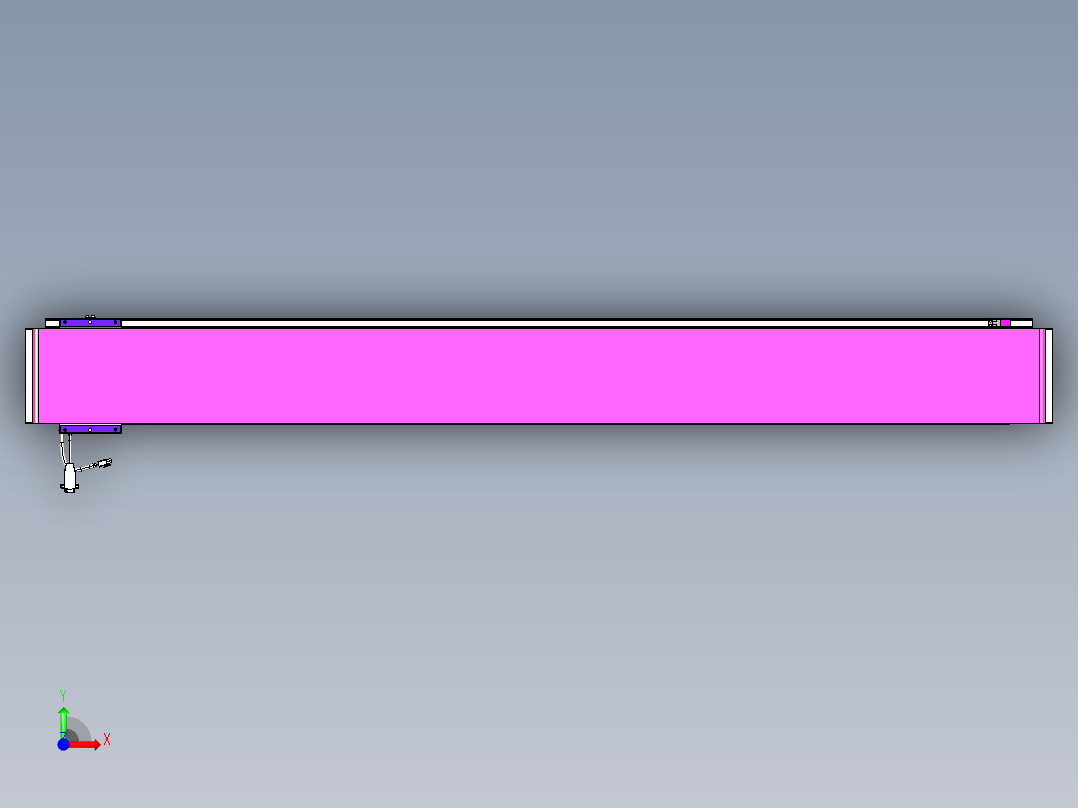 威洛博VL系列3d模型模组VL17E1Y-S1600前视图