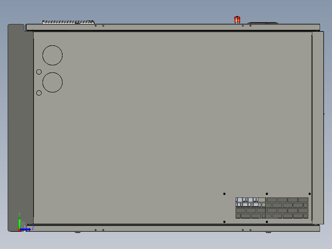 N854-COMP 压缩机左视图